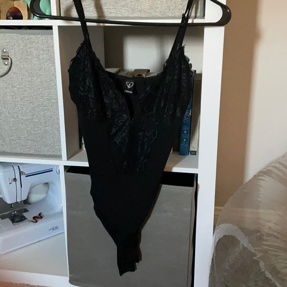 Lace Detailed Body Suit